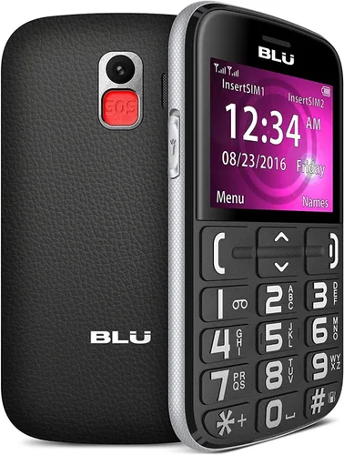Vista 2 de BLU JOY – 2.4", teléfono desbloqueado de fábrica – Negro