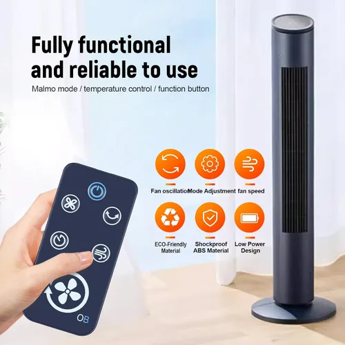 Vista 3 de OmniBreeze 3333004 - Mando a distancia de repuesto para ventilador de torre de 100 cm / 40 pulgadas Breeze DC2018
