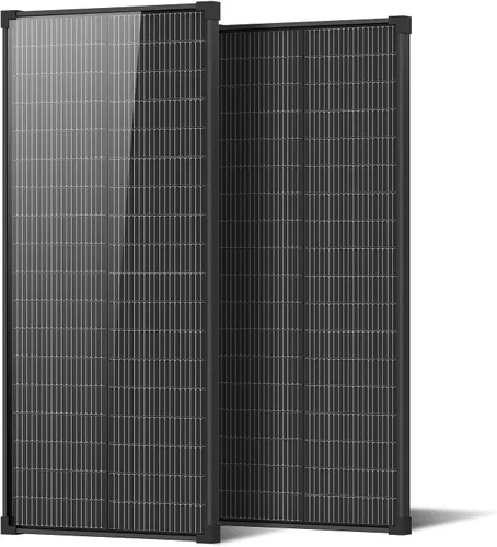 Vista 20 de Panel solar bifacial de 100 W, tipo N 12 V, 18 BB, 25 % de alta eficiencia A+ de celda monocristalina IP68, panel solar impermeable para caravana