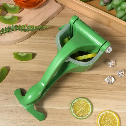 Vista 6 de Exprimidor manual manual de 2 piezas para cítricos y limones, naranjas y granadas, fácil de operar, conserva la frescura de los nutrientes