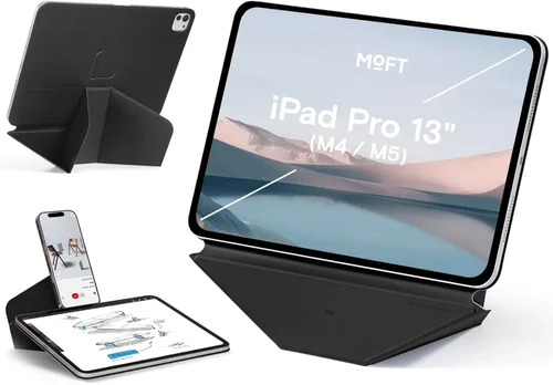 Vista 61 de MOFT Soporte dinámico para tablet compatible con iPad mini A17 Pro 2024 y iPad mini 6th A15 2021, funda magnética delgada para tablet con más de 20
