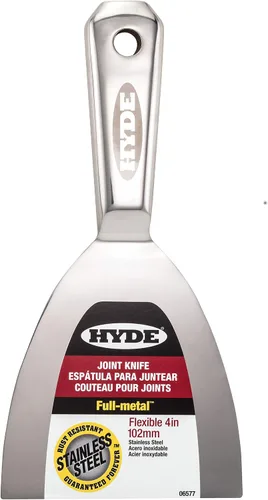 Vista 5 de HYDE 06580 Cuchillo rígido de acero inoxidable de metal completo, 4