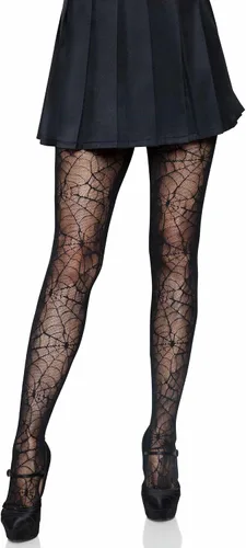 Vista 6 de Leg Avenue Women's Dark Alternative Fishnet Tights multicolor/fantasía (Barbed Wire)