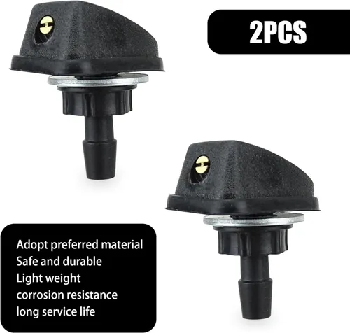 Vista 6 de UGSHY 2 PCS Boquillas Lavadoras de Parabrisas, Kit de Lavadora con Rociador Ajustable de 0.31", Piezas de Repuesto de Boquilla Rociadora