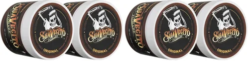 Vista 15 de Suavecito Pomade Original Hold For Men 4 oz, 1 paquete – Gel de cabello sin escamas de brillo medio como cera a base de agua – Fácil de lavar – Se