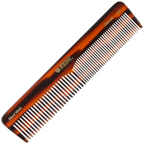 Vista 11 de Kent 16T-16TG Peine de dientes finos y dientes anchos para aseo diario, peine de peinado hecho a mano para todo tipo de cabello, peines para peinar
