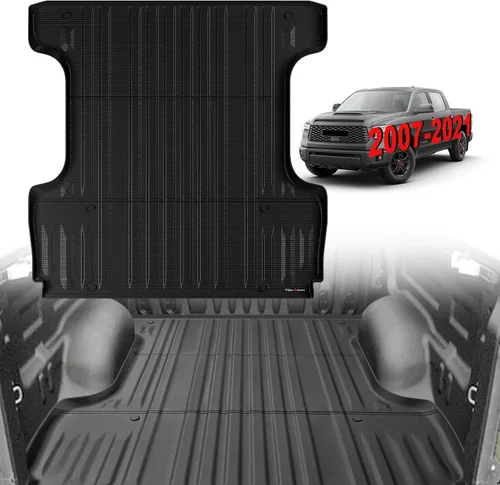 Vista 51 de TripleAliners - Tapete para caja de camioneta (de ejes) de 5 pies, encaje perfecto para pick-up de carga, accesorio de protección de vehículo