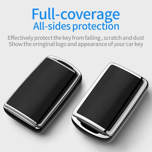 Vista 3 de Tukellen - Funda para llavero Mazda con protección 360 grados, carcasa para llave compatible con Mazda 3, Mazda 3 Hatchback, 2020-2025, Mazda CX-5