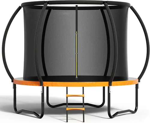 Vista 18 de Zevemomo - Trampolines de 8.0 pies, 10.0 pies, 12.0 pies, 14.0 pies, 16.0 pies, para exteriores, trampolines para niños y adultos, trampolines