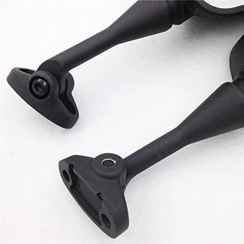 Vista 5 de Espejo de motocicleta para CBR 954 RR / 929 RR 2000-2003 Negro OEM Stock Style Racing Mirrors - Set izquierdo y derecho