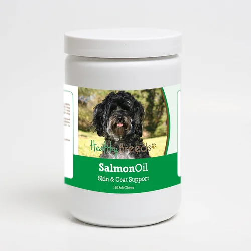 Vista 283 de Healthy Breeds Affenpinscher - Masticables suaves de aceite de salmón, 90