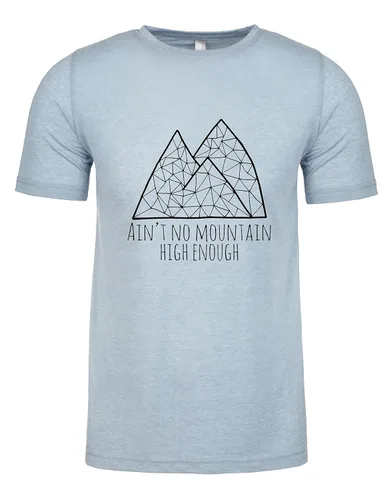 Vista 13 de I Sleep Around (Camper), Graphic Men's Tee, Funny T Shirt, Shirts with Sayings, Stonewash Blue or Sage (L, Stonewash Blue)