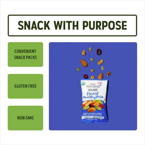 Vista 3 de Nature's Garden Heart Healthy Mix Single Serve - 18 onzas (1.2 onzas x 15 unidades)
