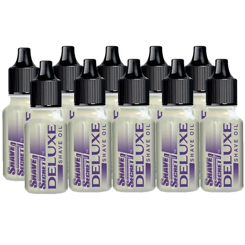 Vista 5 de SHAVE SECRET ACEITE DE AFEITAR DE LUJO - 0.6 fl oz (paquete de 4)