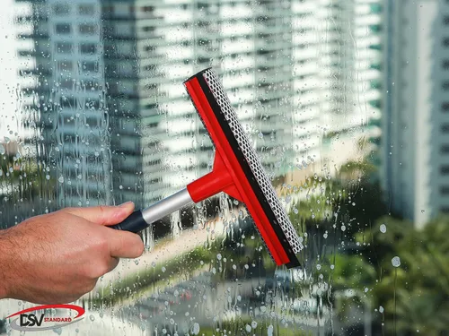 Vista 3 de DSV Standard Escobilla limpiacristales para limpieza de ventanas, herramienta de limpieza de ventanas para parabrisas de coche, puerta de ducha