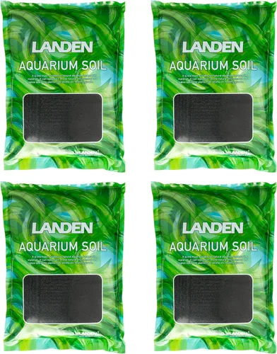 Vista 12 de LANDEN THRIVA - Sustrato de suelo natural para acuario plantado natural, estrato de plantas o camarones, grava de arcilla y sustrato poroso estable