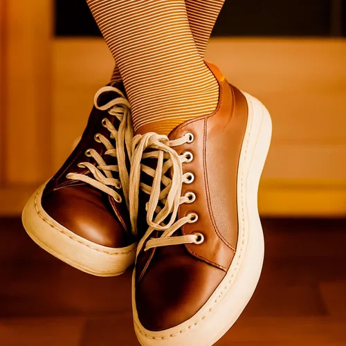 Vista 3 de KONY Paquete de 4 calcetines de algodón de alta calidad para hombre, coloridos y divertidos, calcetines de negocios, a rayas, regalo para hombres