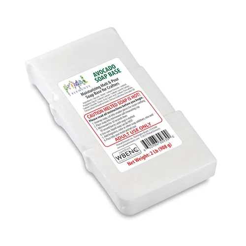 Vista 22 de Primal Elements Base de jabón de aloe – Base de jabón hidratante para derretir y verter glicerina para manualidades y hacer jabón, fácil de cortar