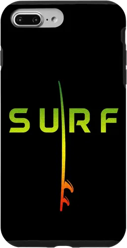 Vista 9 de Funda retro retro para iPhone 14 Surf Board Surfing Beach