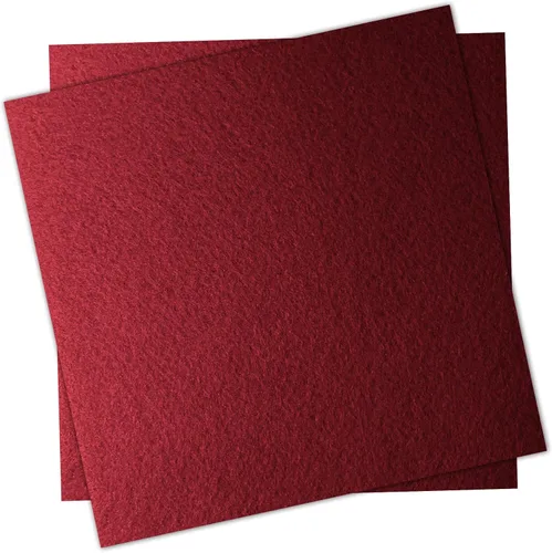 Vista 42 de Hojas de tela de fieltro de 6 x 6 pulgadas para manualidades, 0.039 in de grosor, papel de fieltro de colores surtidos para manualidades de costura