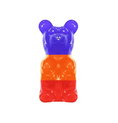 Vista 8 de El Oso de Goma ORIGINAL Más Grande del Mundo® Creado por The Gummy Bear Guy® Aproximadamente 5 libras Banana