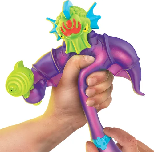 Vista 4 de Heroes of Goo Jit Zu Galaxy Blast Hero Pack - Orbitox súper elástico con un nuevo lanzador de agua