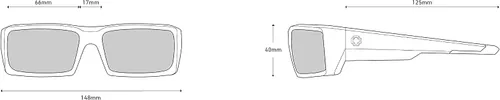 Vista 6 de SPY Gafas de sol Optic General Wrap