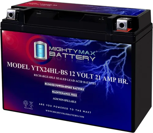 Vista 17 de Batería Mighty Max YTX12-BS - 12 V 10 Ah, 180 CCA, Batería SLA AGM para motocicleta recargable libre de mantenimiento