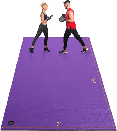 Vista 22 de GXMMAT Extra Large Exercise Mat 16'x6'/12'x6'/10'x6'/8'x6'(7mm)