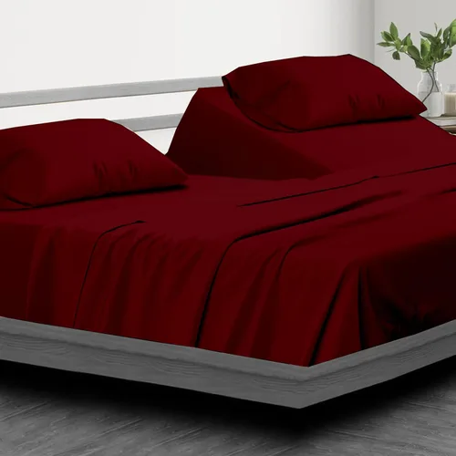 Vista 33 de Cottington Lane Juego de sábanas de 4 piezas tamaño individual, ropa de cama de microfibra ultra suave con bolsillo profundo de 16 pulgadas