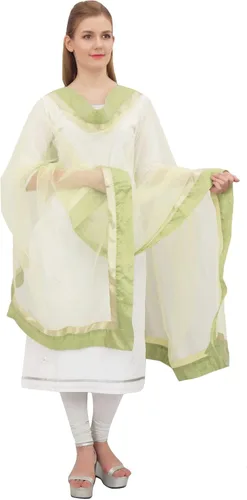 Vista 3 de Phagun Indian Designer Net Dupatta - Bufanda para mujer