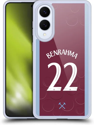 Vista 131 de Head Case Designs Officially Licensed West Ham United FC James Ward-Prowse 2023/24 Players Home Kit Gel Case [Military Grade Protection] Compatible