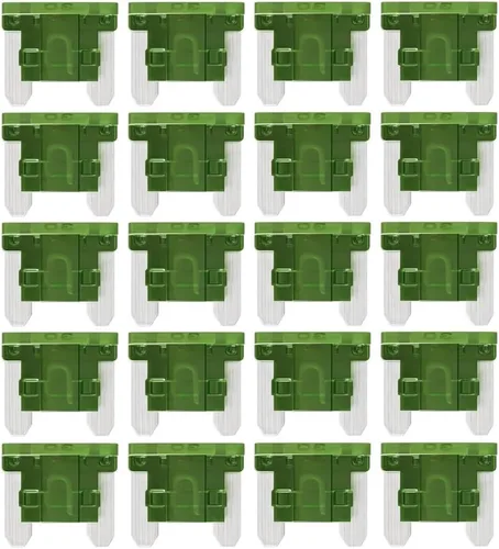 Vista 22 de Gebildet Fusibles de coche de hoja Micro2 5A 5A Fusibles automotrices para vehículos recreativos, motocicletas, camiones (paquete de 10 unidades)