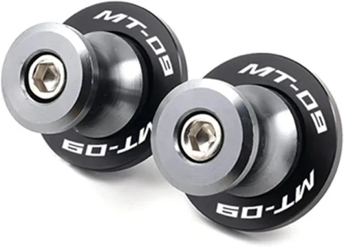 Vista 7 de Carretes de basculante de aluminio CNC de 0.236 in para motocicleta, tornillos deslizantes para Yamaha MT09 MT-09 FZ09 2013-2022 deslizadores