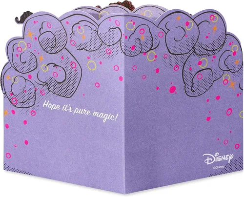 Vista 3 de American Greetings Hocus Pocus - Tarjeta desplegable de Halloween (magia pura)