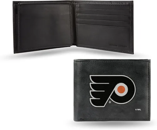 Vista 8 de Rico Industries NHL Anaheim Ducks - Billetera de cuero bordada