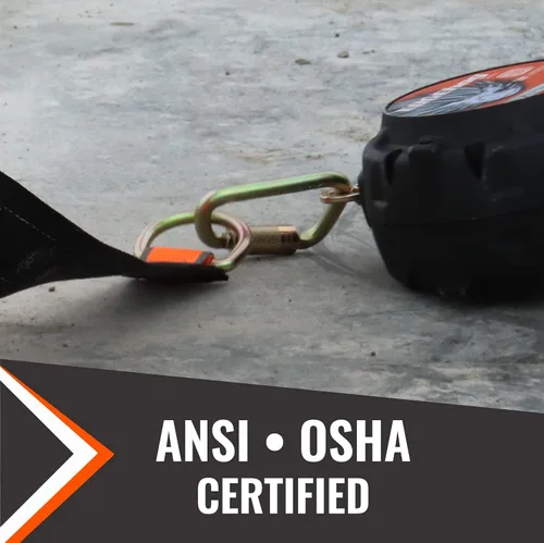 Vista 6 de Malta Dynamics Clip de mosquetón de protección contra caídas, grado profesional de alta resistencia, compatible con OSHA/ANSI