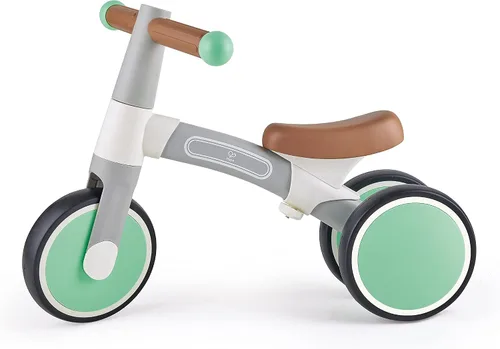 Vista 6 de Hape My First Balance Bike, Vespa Green, de aluminio, desde 12 meses