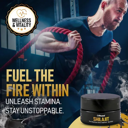 Vista 6 de Lifecykel - Resina Shilajit pura – 0.55 onzas Suplemento Shilajit de cosecha silvestre, rico en minerales para mayor fuerza, probado por terceros