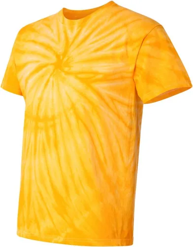 Vista 3 de Gildan tie-dye-cotton vat-dyed Cyclone playera. 67-red