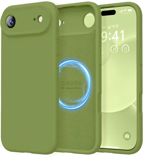 Vista 489 de LOVE 3000 Diseñada para Funda iPhone Air, Silicona Premium [Compatible con Magsafe][Forro de Microfibra Suave Anti-Rayones] Funda Protectora