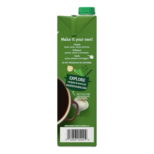 Vista 8 de Pacific Foods - Caldo de res, caja de 32 onzas