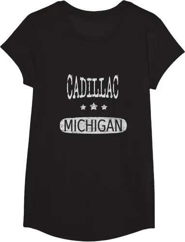 Vista 5 de Vintage Cadillac Michigan Camiseta
