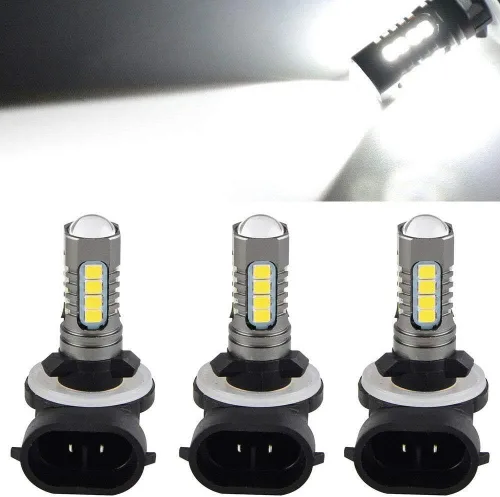 Vista 5 de Pack de 3 Bombillas LED de Faro 270W Super Blancas 4800LM 6000K de Alta Potencia, Reemplazo para Polaris Sportsman ACE HAWKEYE MAGNUM RANGER RZR