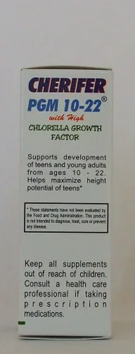 Vista 2 de Cherifer PGM 10-22 con alto factor de crecimiento de Chlorella para adolescentes