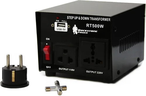 Vista 11 de ROCKSTONE POWER Transformador Convertidor de Voltaje de 5000 Vatios - Convertidor de Potencia de Paso Alto/Bajo AC 110V/120V/220V/240V - Protección