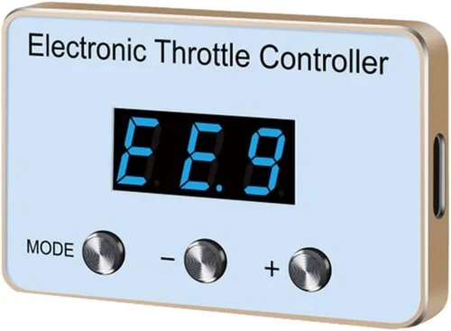Vista 9 de Bautonery - Controlador electrónico LED de respuesta del acelerador de 9 unidades, pedal de gas, acelerador de carreras, compatible con Buick