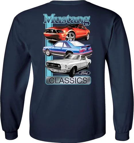 Vista 3 de Fair Game Mustang Fox Body - Camisa de manga larga para Ford Classics 1967 Fast Back Shelby GT