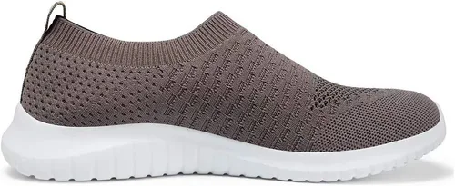 Vista 5 de Konhill - Zapato deportivo para caminar, ligero, deportivo, informal, para gimnasio, sin cordones, para mujer