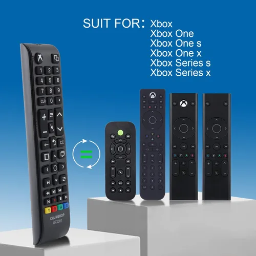 Vista 2 de CHUNGHOP Mando a distancia de repuesto UFX001 para Xbox One Xbox One SX PDP Gaming Multiusos Media Control Remoto